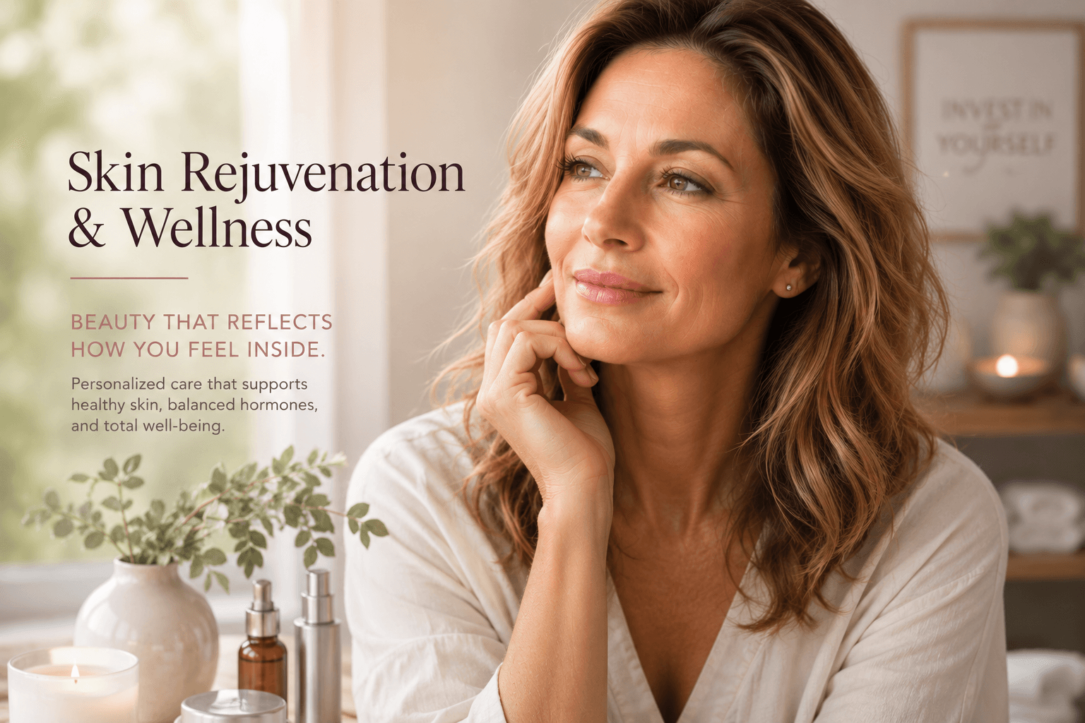 Skin rejuvenation and wellness support for women over 40